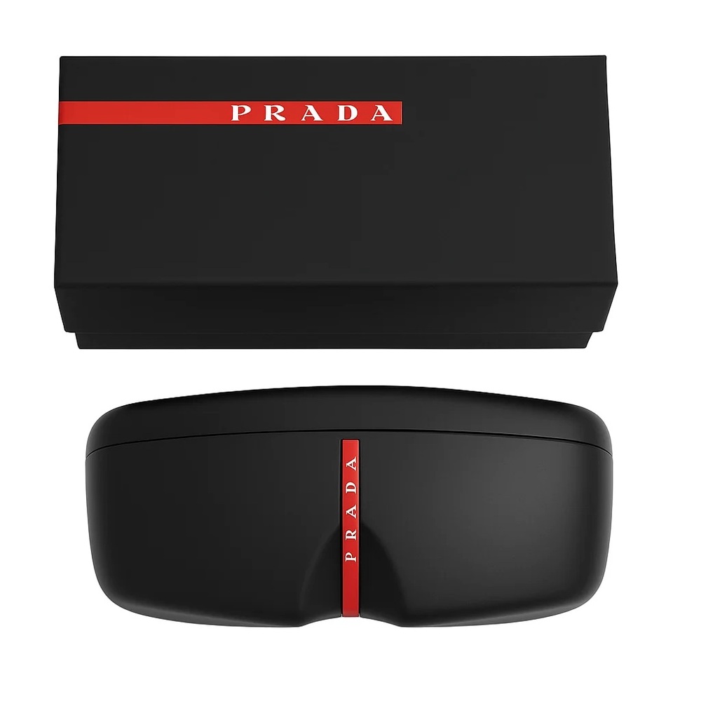 NEW!! Genuine PRADA Sport Sunglasses Spare Hard Case Matte Black